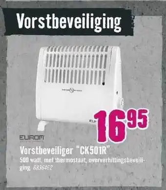 Hornbach Vorstbeveiliger aanbieding