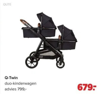 Baby-Dump Q-Twin aanbieding