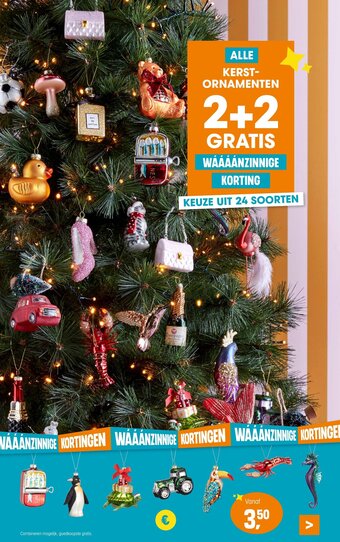 Kwantum KERST-ORNAMENTEN aanbieding