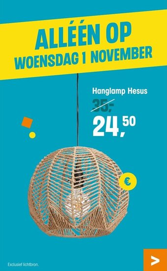 Kwantum Hanglamp Hesus aanbieding