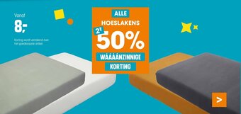 Kwantum ALLE HOESLAKENS aanbieding