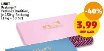 PENNY DE LINDT Pralinen 130g aanbieding