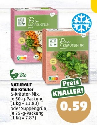 PENNY DE NATURGUT Bio Kräuter aanbieding