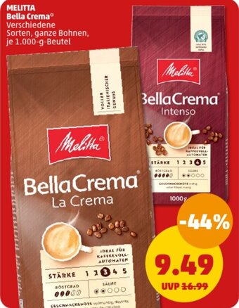 PENNY DE MELITTA Bella Crema aanbieding