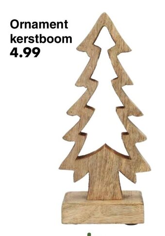 Wibra Ornament kerstboom aanbieding