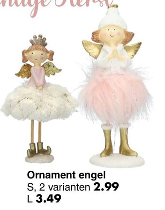 Wibra Ornament engel aanbieding