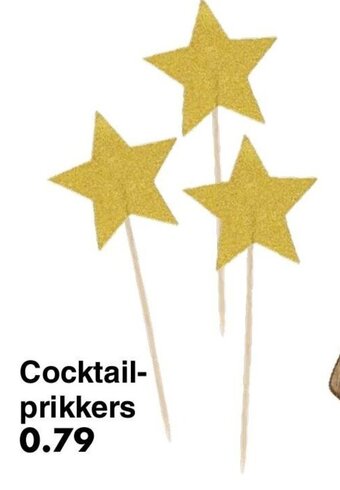 Wibra Cocktailprikkers aanbieding