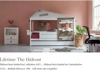 Babypark Lifetime The Hideout aanbieding