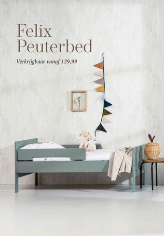 Babypark Felix peuterbed aanbieding