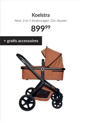 Babypark Koelstra Next, 2-in-1 kinderwagen aanbieding