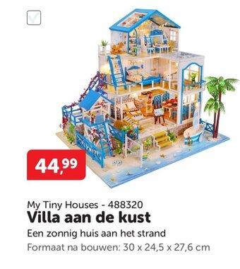 Boekenvoordeel My Tiny Houses - 488320 Villa aan de kust aanbieding