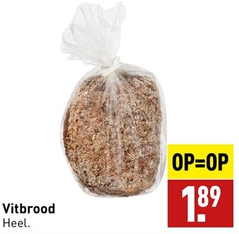 ALDI Vitbrood Heel. aanbieding