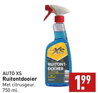 ALDI AUTO XS Ruitontdooier Met citrusgeur. 750 ml. aanbieding