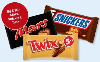 Hoogvliet Mars, Snickers, Twix aanbieding