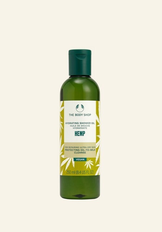 Shower oil hemp 250 ml aanbieding bij The Body Shop