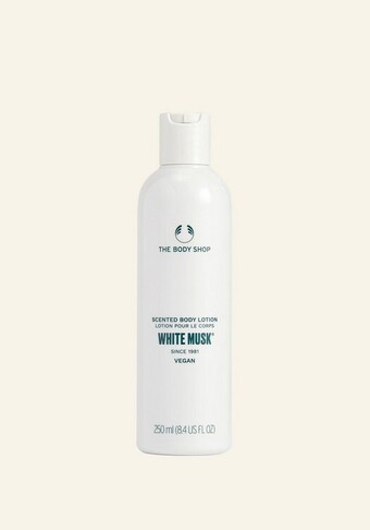 The Body Shop White musk body lotion 250 ml aanbieding