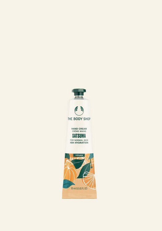 Satsuma hand cream 30 ml aanbieding bij The Body Shop