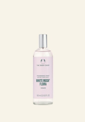 The Body Shop White musk flora fragrance mist 100 ml aanbieding