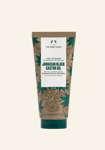 The Body Shop Jamaican black castor oil curl activator 200 ml aanbieding