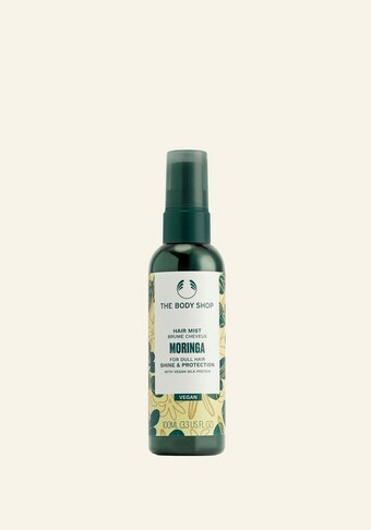 The Body Shop Moringa shine & protection hair mist 100 ml aanbieding