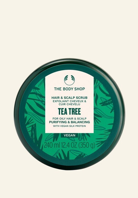 Tea tree purifying & balancing hair & scalp scrub 240 ml aanbieding bij