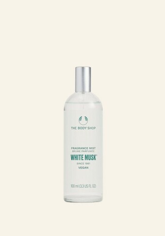 The Body Shop White musk fragrance mist 100 ml aanbieding