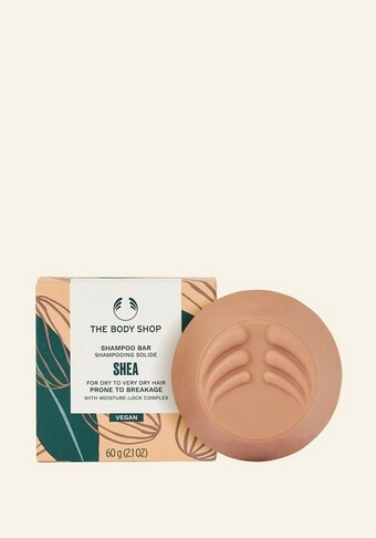 The Body Shop Shea moisture restore shampoo bar 60 g aanbieding