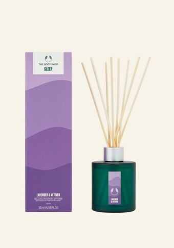 The Body Shop Sleep lavender & vetiver relaxing fragrance diffuser 125 ml aanbieding