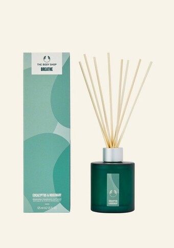 The Body Shop Breathe eucalyptus & rosemary renewing fragrance diffuser 125 ml aanbieding