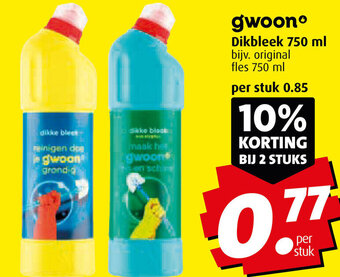 Boni gwoon Dikbleek 750 ml aanbieding