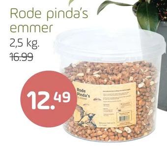 Coppelmans Rode pinda's emmer aanbieding