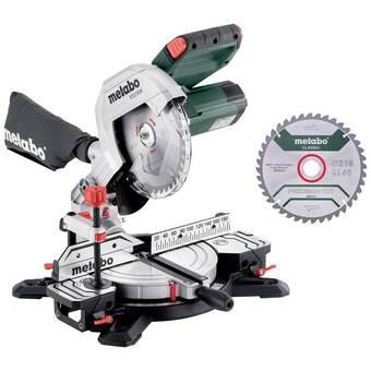 Conrad Metabo 610216900 afkortzaag 1100 w 216 mm 30 mm aanbieding