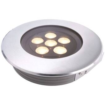 Conrad Deko light flat i ww 100114 vloerinbouwlamp led vast ingebouwd led g (a - g) 12.20 w zilver aanbieding