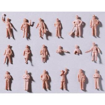 Conrad 21 717 h0 onderweg figuren ongeverfd aanbieding