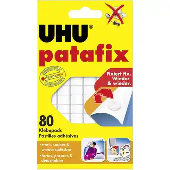 Conrad Uhu 48810 patafix kleefpads wit inhoud: 80 stuk(s) aanbieding