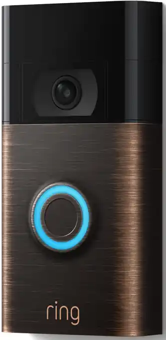 Coolblue Ring video doorbell gen. 2 lichtbrons + indoor cam 2nd gen aanbieding