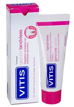 De Online Drogist Vitis tandpasta gezond tandvlees 75ml aanbieding