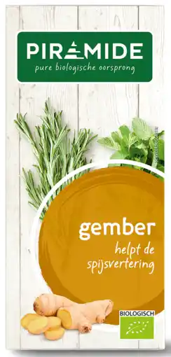 De Online Drogist Piramide thee gember 20zk aanbieding