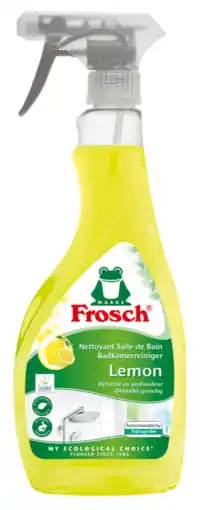De Online Drogist Frosch badkamerreiniger lemon spray 500ml aanbieding