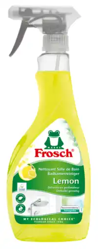 De Online Drogist Frosch badkamerreiniger lemon spray 500ml aanbieding