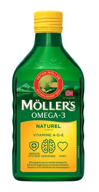 De Online Drogist Mollers omega-3 naturel 250ml aanbieding