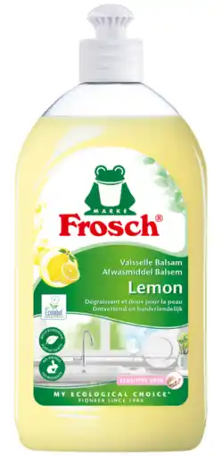 De Online Drogist Frosch afwasmiddel balsem lemon 500ml aanbieding