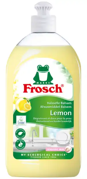 De Online Drogist Frosch afwasmiddel balsem lemon 500ml aanbieding