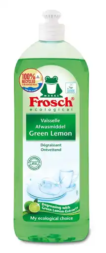 De Online Drogist Frosch green lemon afwasmiddel 750ml aanbieding