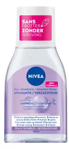 De Online Drogist Nivea verzachtend micellair water | make-up reiniger 100ml aanbieding