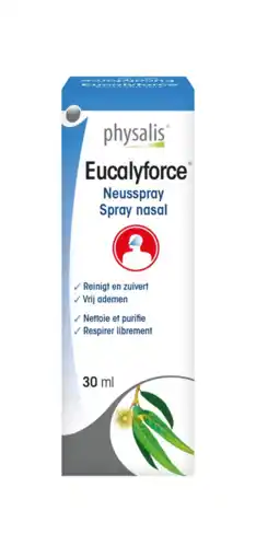 De Online Drogist Physalis eucalyforce neusspray 30ml aanbieding