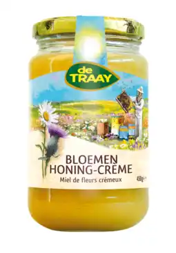 De Online Drogist De traay bloemenhoning crème 900gr aanbieding