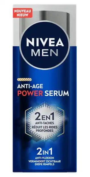 De Online Drogist Nivea men anti-age power serum 30ml aanbieding