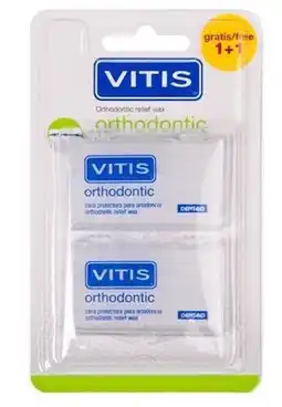 De Online Drogist Vitis orthodontic wax duo 24gr aanbieding