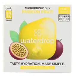 De Online Drogist Waterdrop sky microdrink vitamin hydration cubes 12st aanbieding
